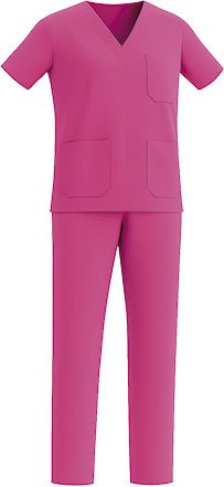 Ensemble Mixte — Tunique + Pantalon — Fuchsia