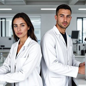 Blouse Longue Barbara — Blouse Medecin Manches Longues